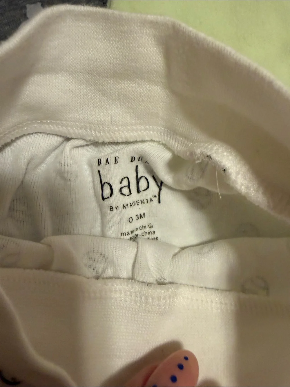 4-pack baby pants and shorts clothing set size 0-3 months